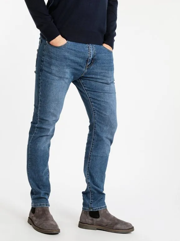 3-D Jeans Vaqueros de hombre de corte regular