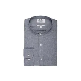 Anthracite & grey Men's Flannel shirt - BARDIN