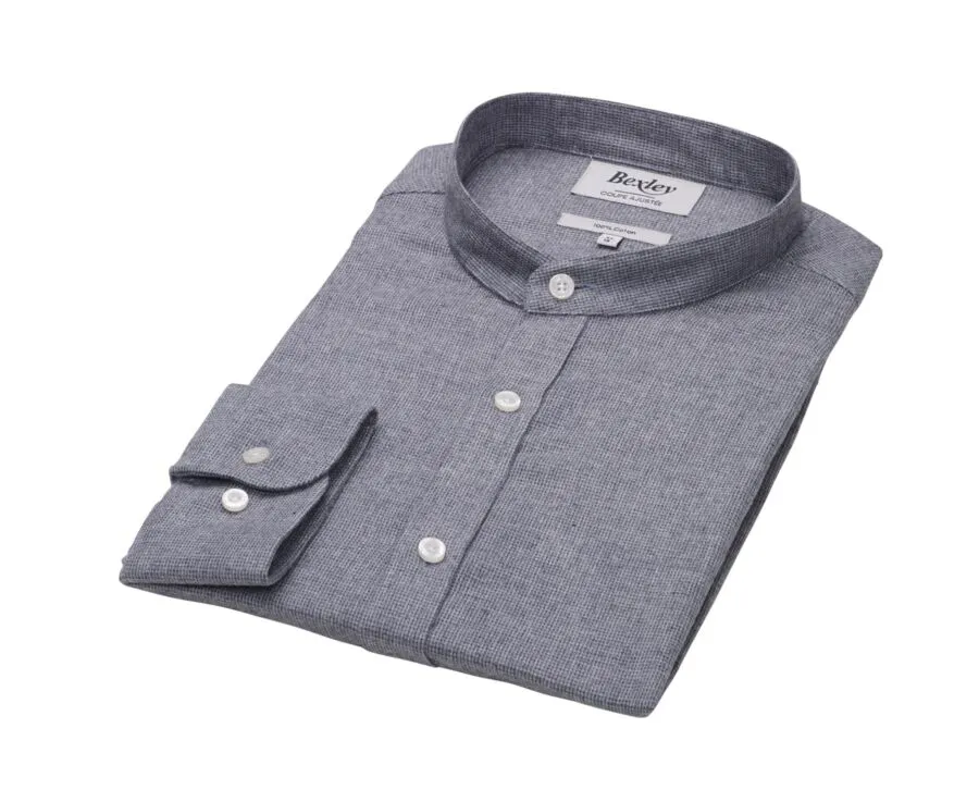 Anthracite & grey Men's Flannel shirt - BARDIN