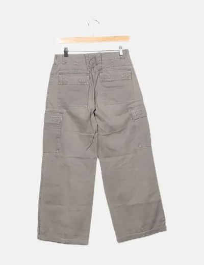 Authentic Pantalón cargo verde