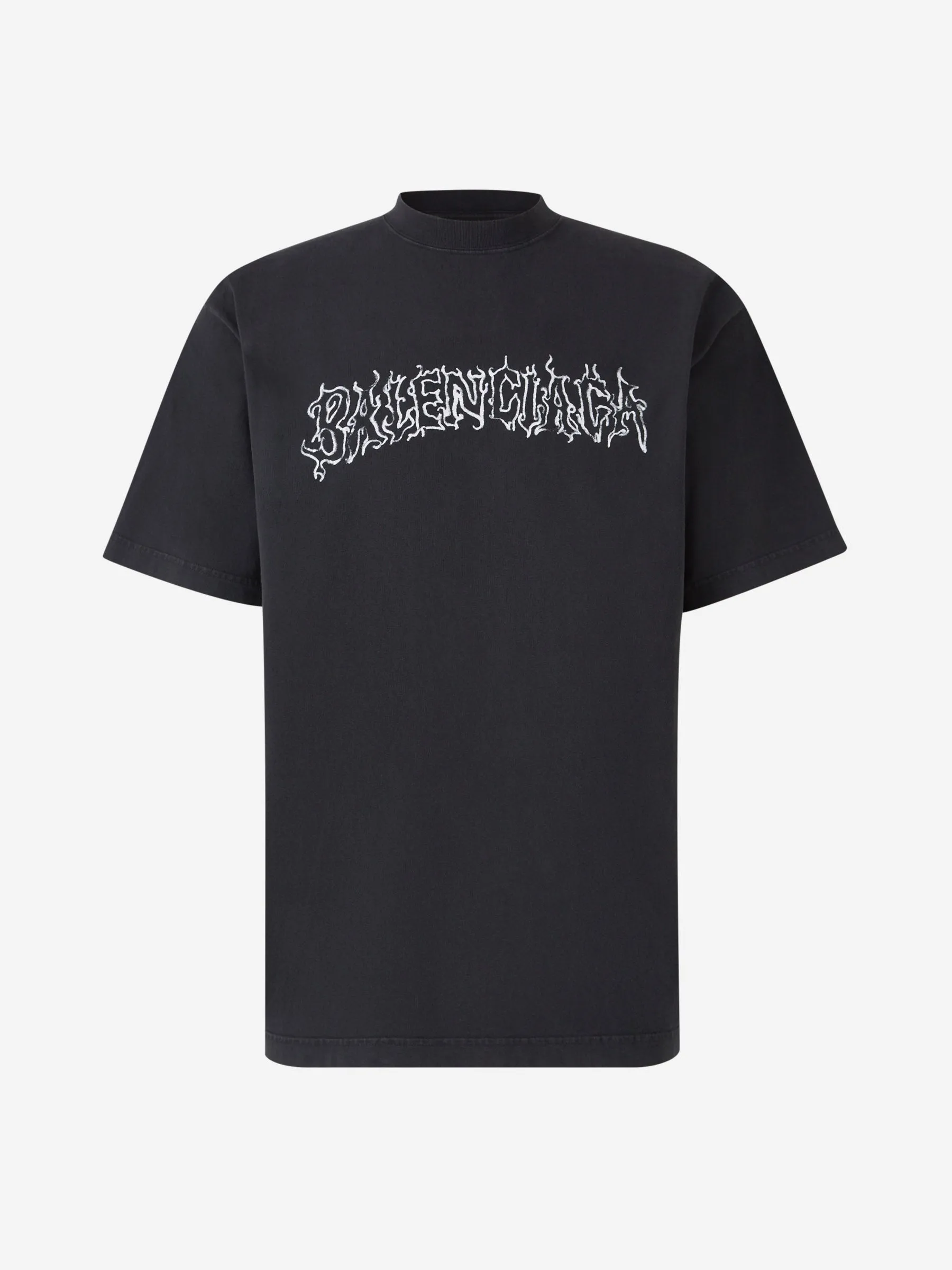 Balenciaga Camiseta Metal Logo