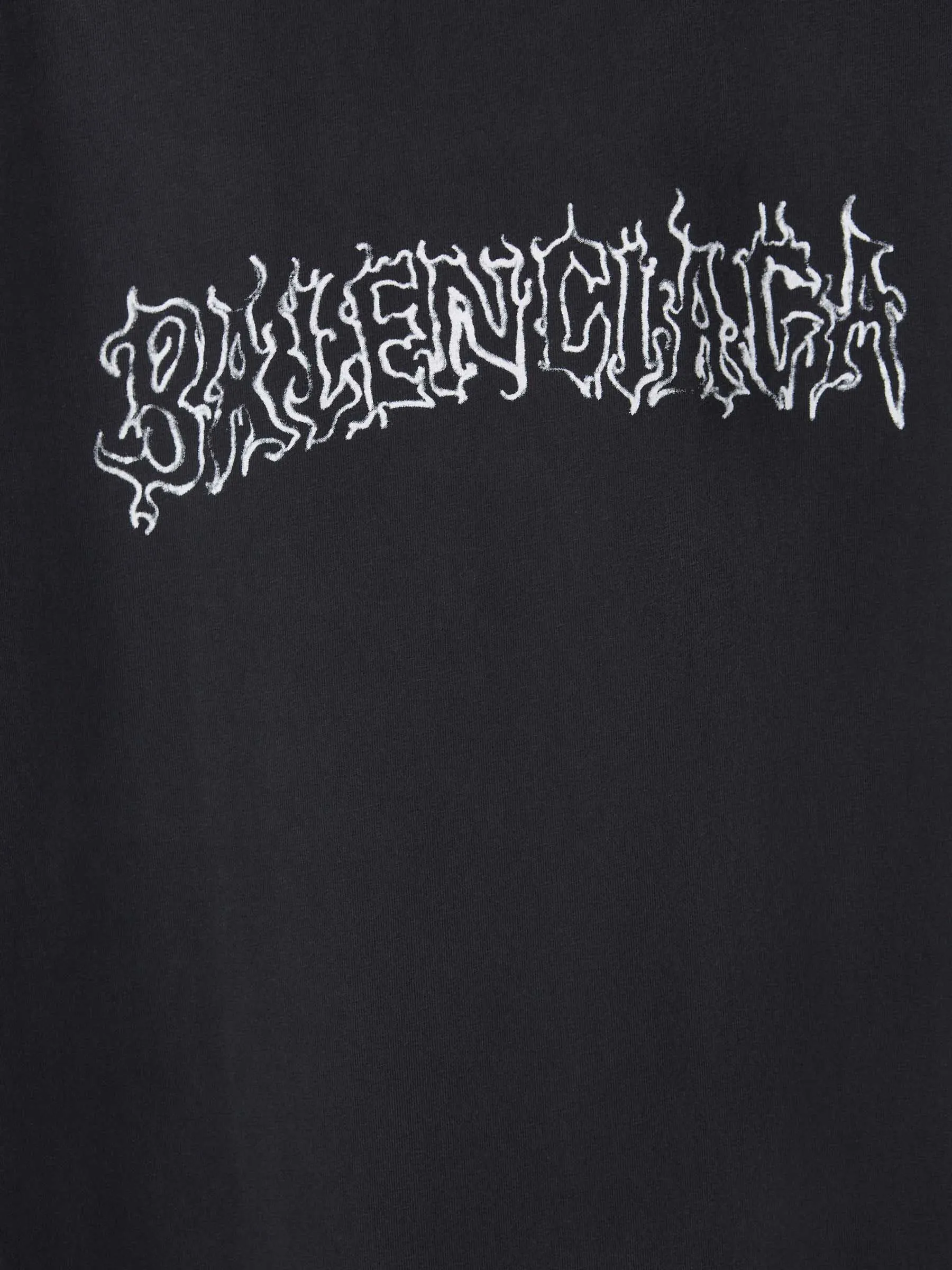 Balenciaga Camiseta Metal Logo