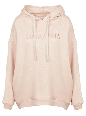 BANANA MOON BRADLEY CREAMY - Sudadera con capucha bordada en beige