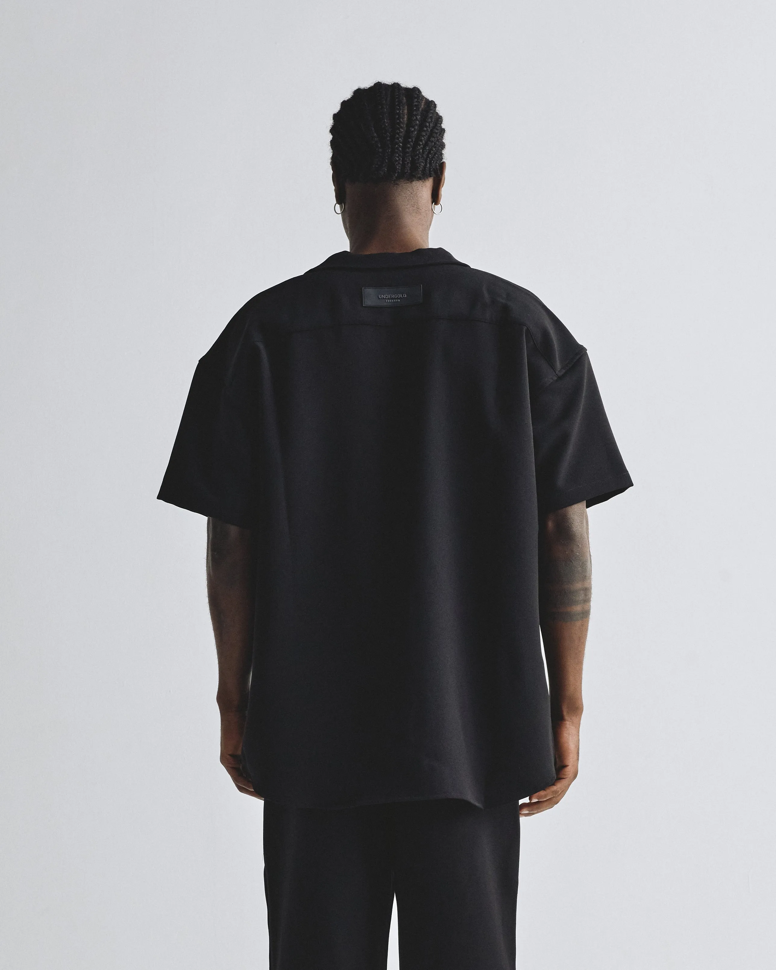 Basics Short Sleeve Shirt Black