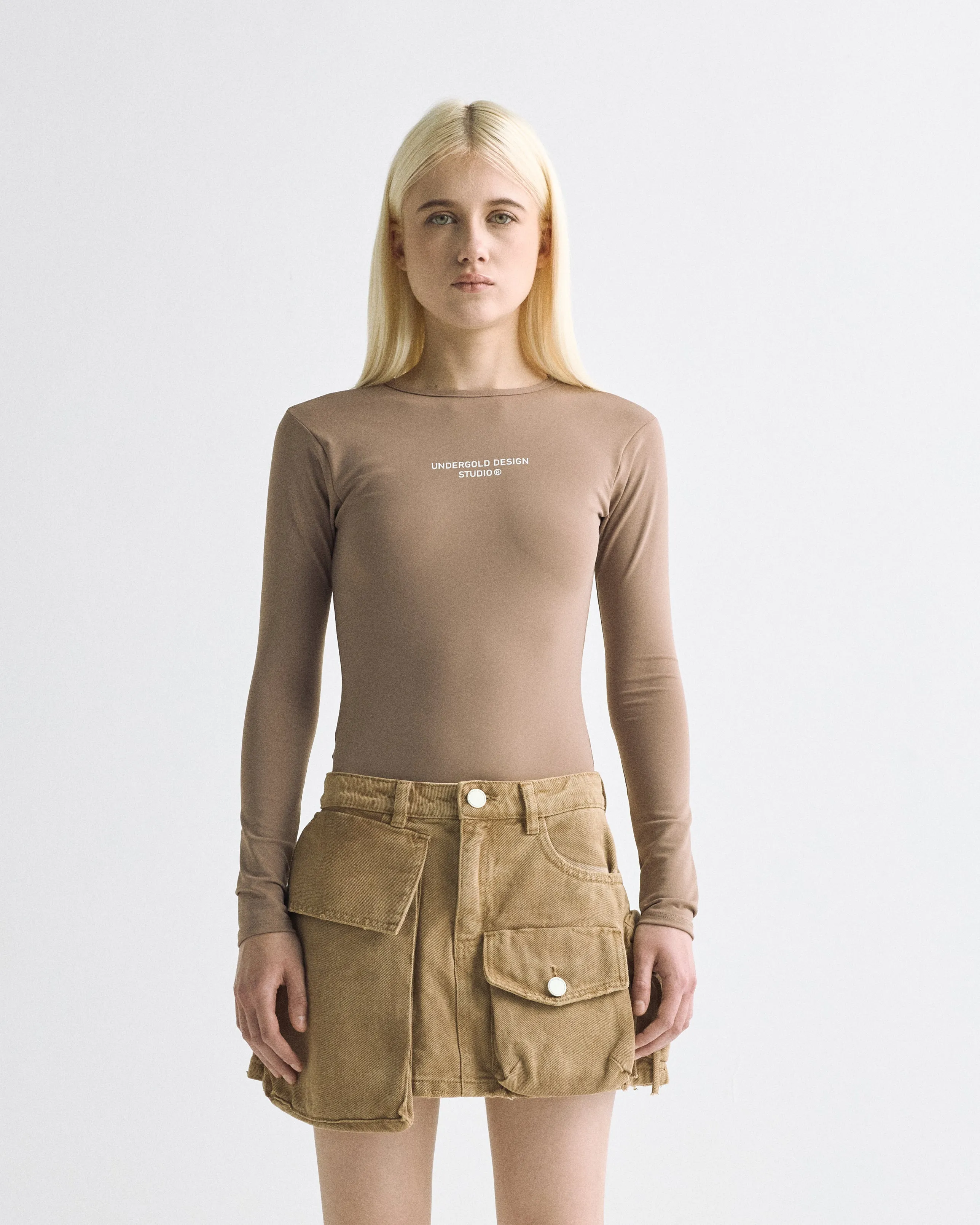 Basics Undergold Design Studio Long Sleeve Body Brown