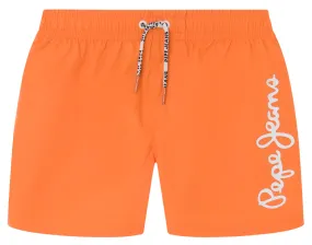 BAÑADOR BERMUDA MAXI LOGO NIÑO PEPE JEANS