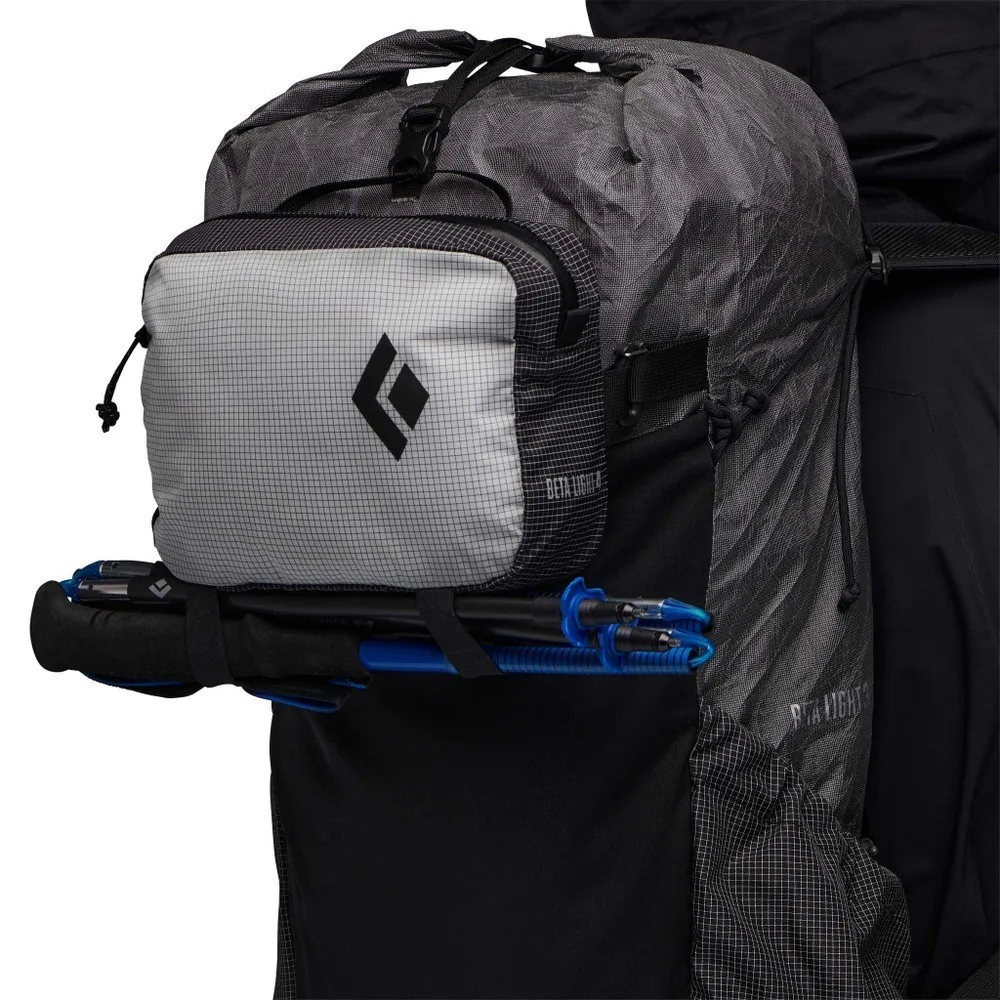 BD BETA LIGHT PACK SATELLITE BAG 4L Black-Alloy