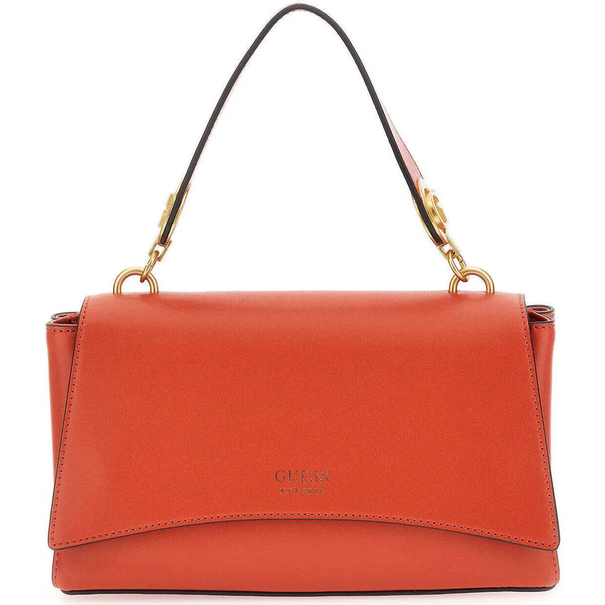 Borsa mano Donna Arancio Masie top