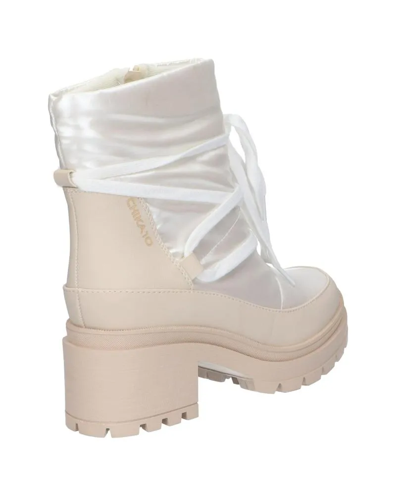 Botines de Mujer CHIKA10 BLOOM 03 BEIG-BEIGE