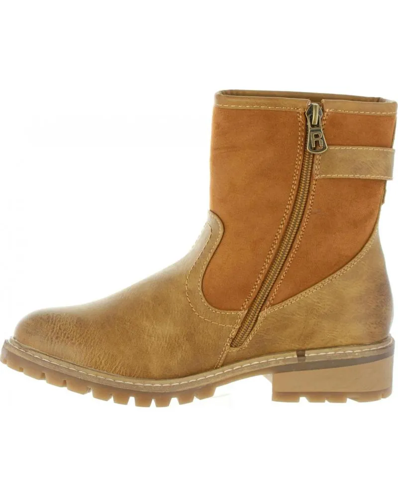 Botines de Mujer REFRESH 63871 C CAMEL