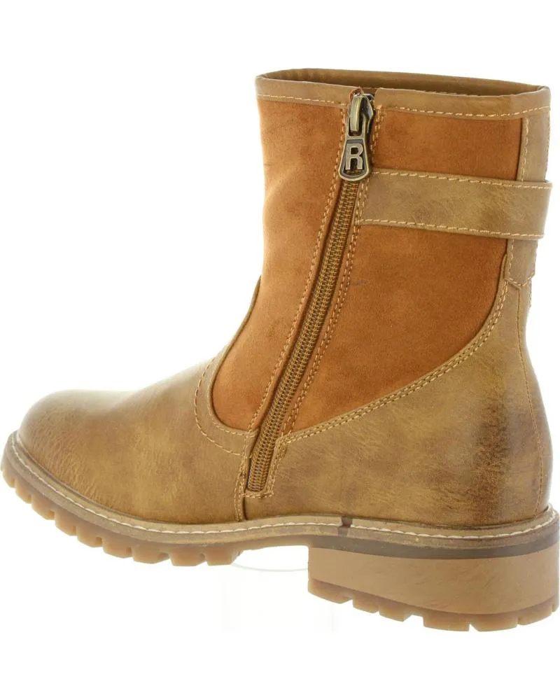 Botines de Mujer REFRESH 63871 C CAMEL