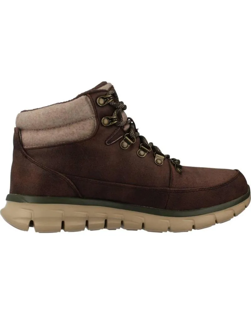 Botines de Mujer SKECHERS SYNERGY MARRON