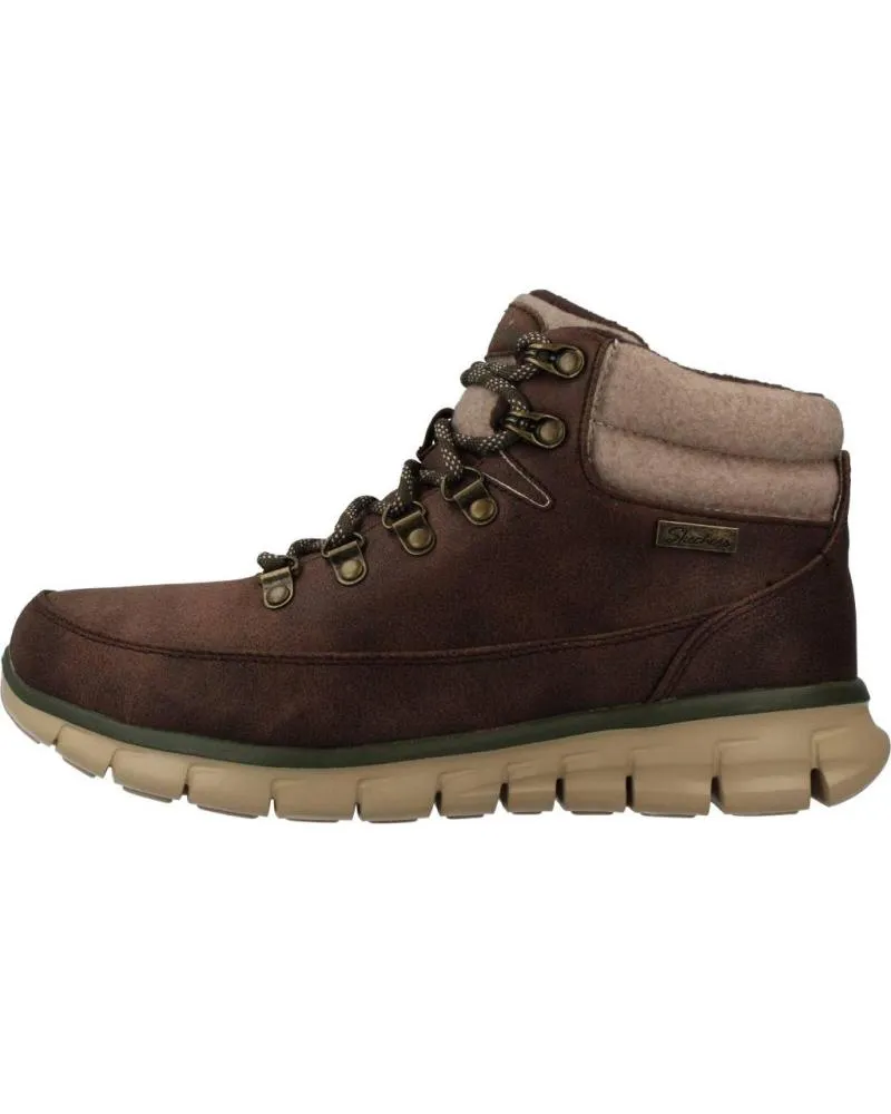 Botines de Mujer SKECHERS SYNERGY MARRON