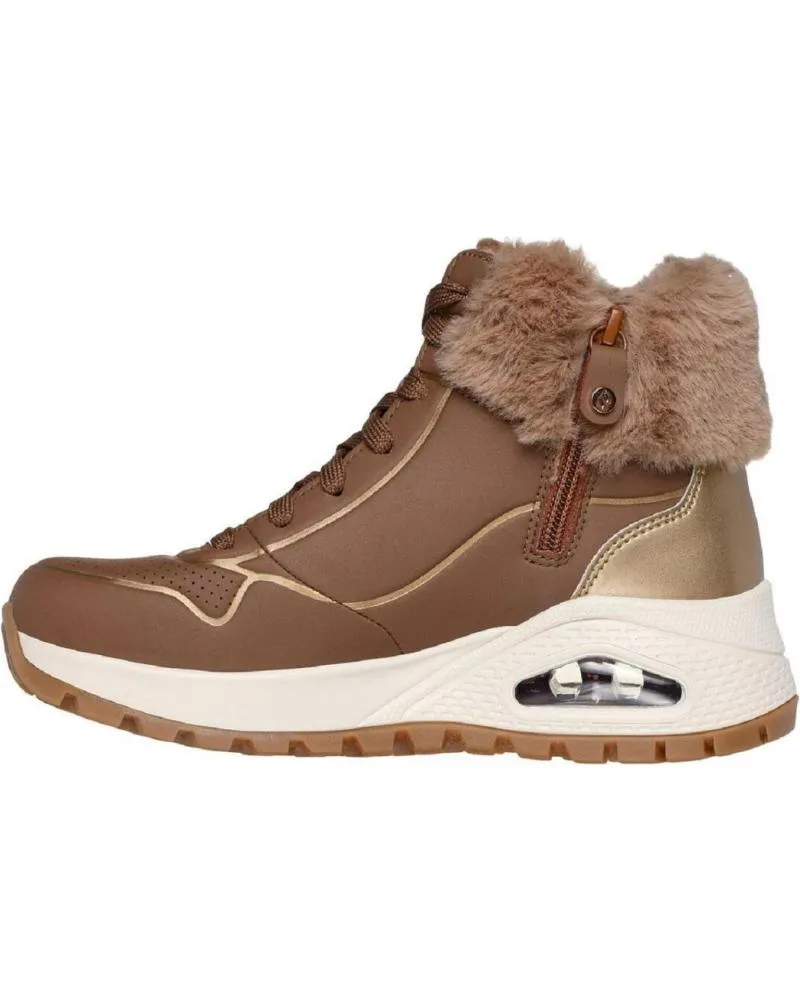 Botines SKECHERS  de Mujer 167993 BOTINES DE MUJER  TAUPE