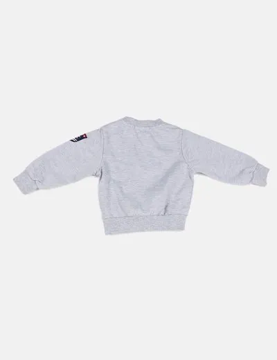 Brumbeby Sudadera gris prin marinero