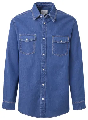 CAMISA DENIM FIT REGULAR HOMBRE PEPE JEANS