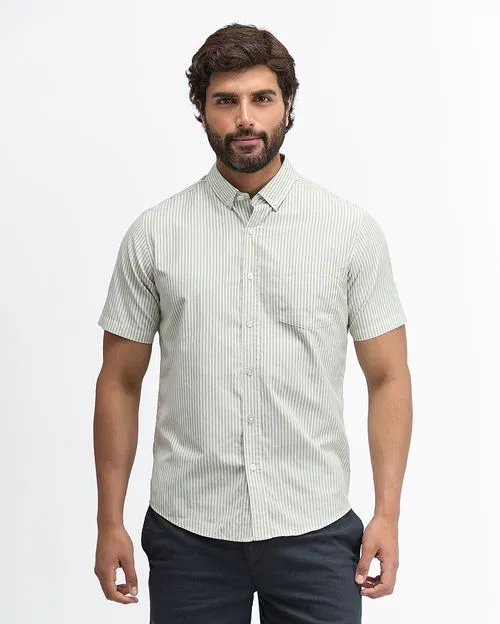 Camisa Hombre Ruben Verde Lima