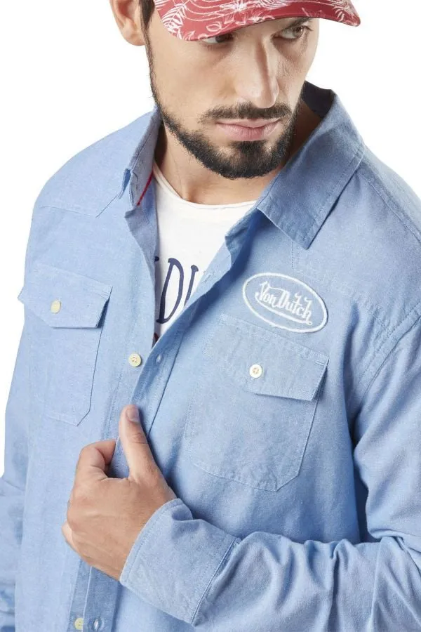 Camisa Hombre Von Dutch Chemise Chambray