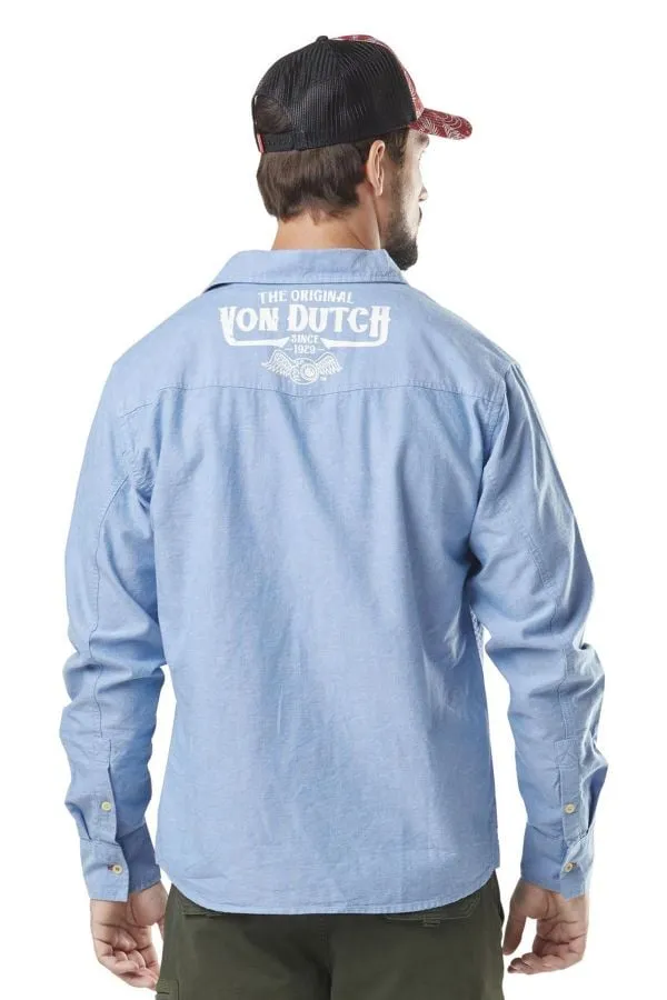 Camisa Hombre Von Dutch Chemise Chambray