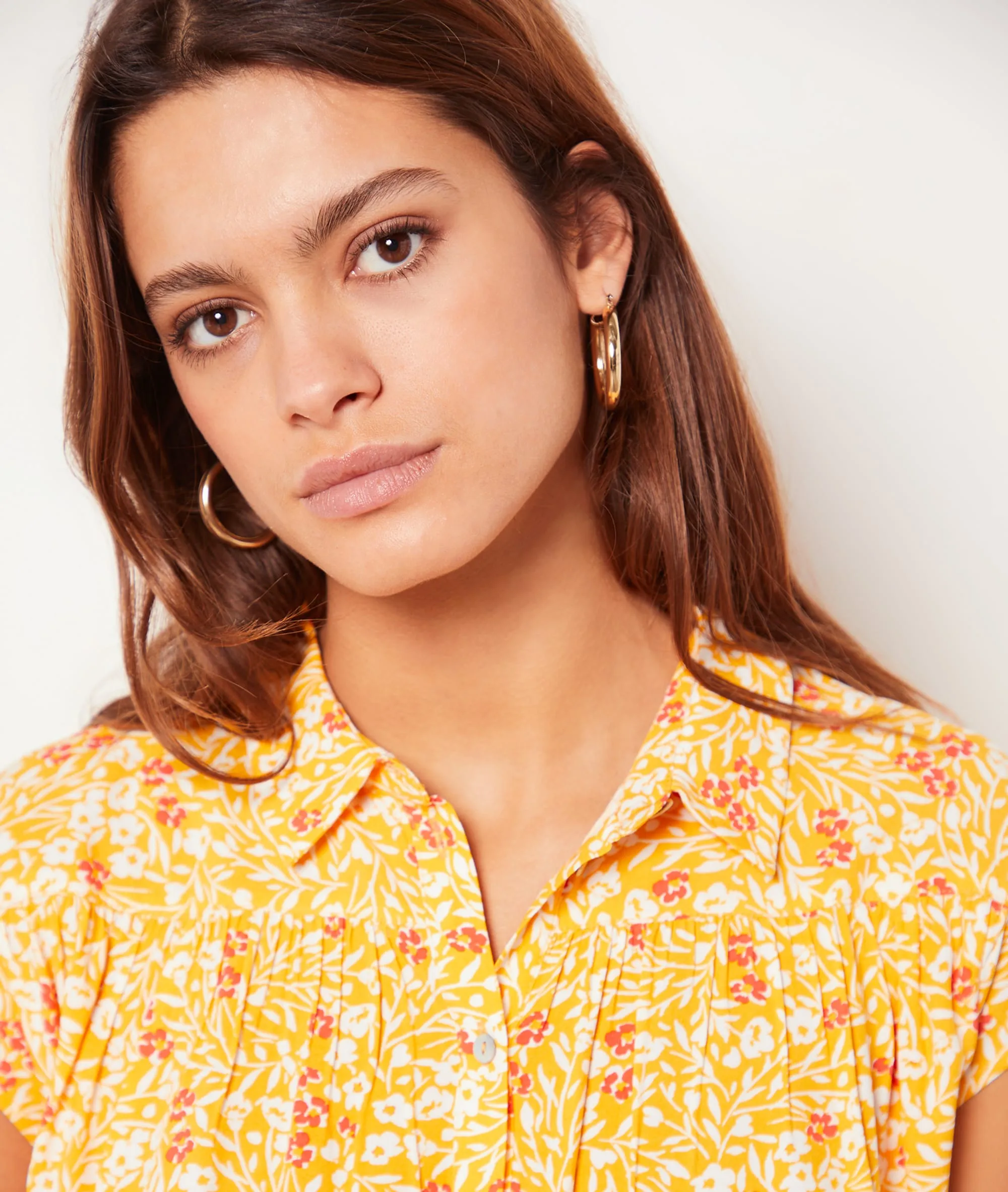 Camisa manga corta estampado floral TIMEO MAIS - ETAM