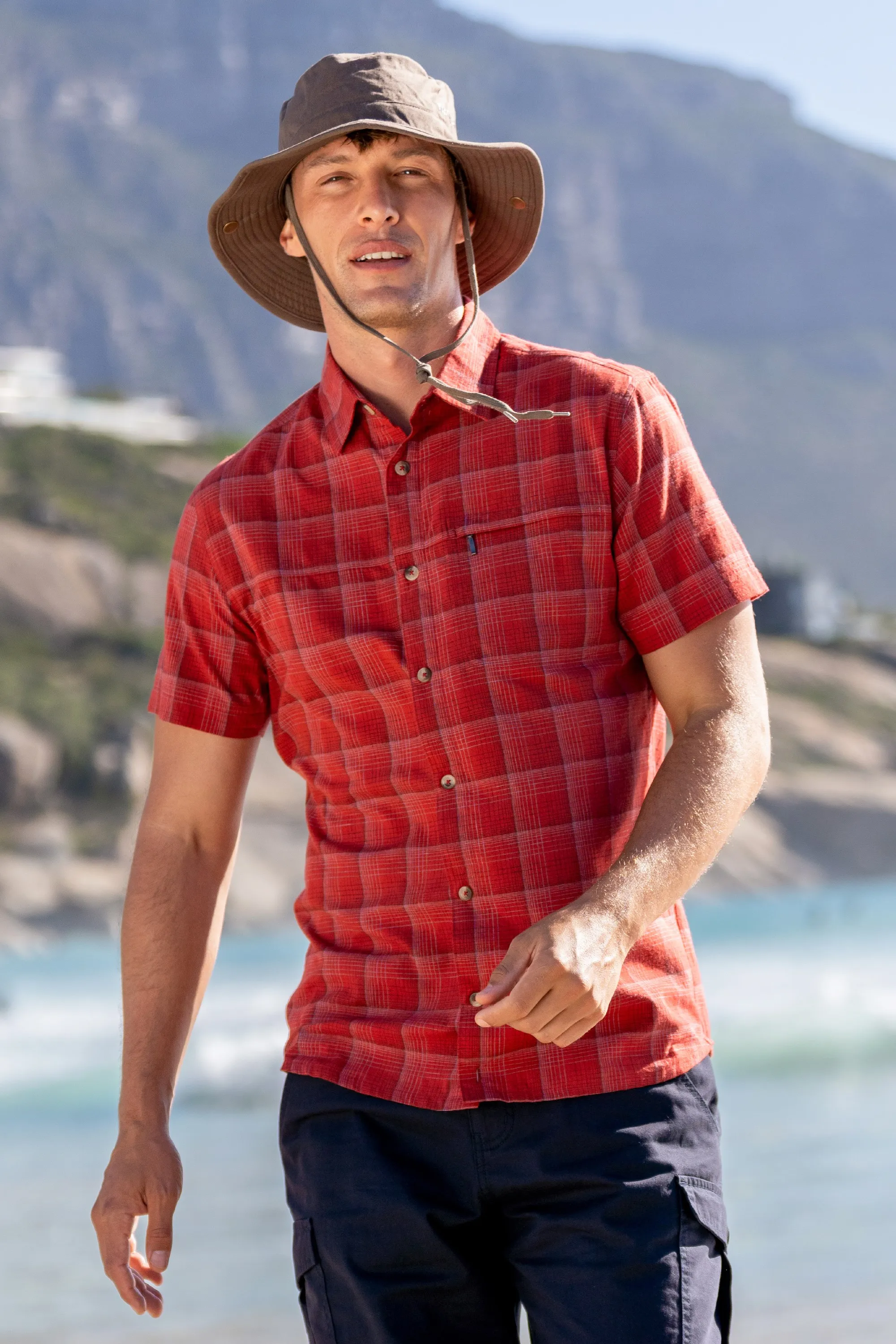 Camisa Manga Corta Holiday II Hombre