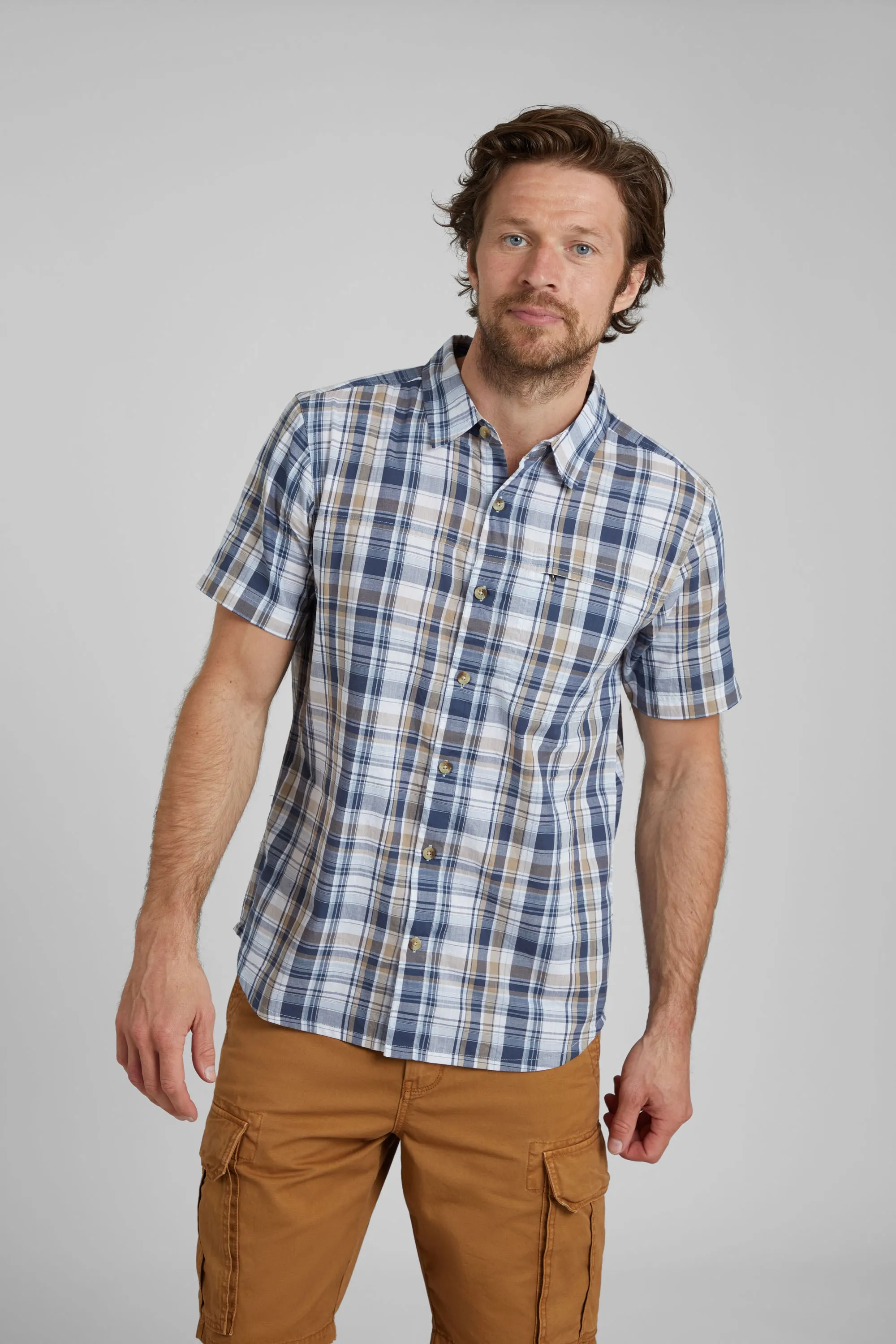 Camisa Manga Corta Holiday II Hombre