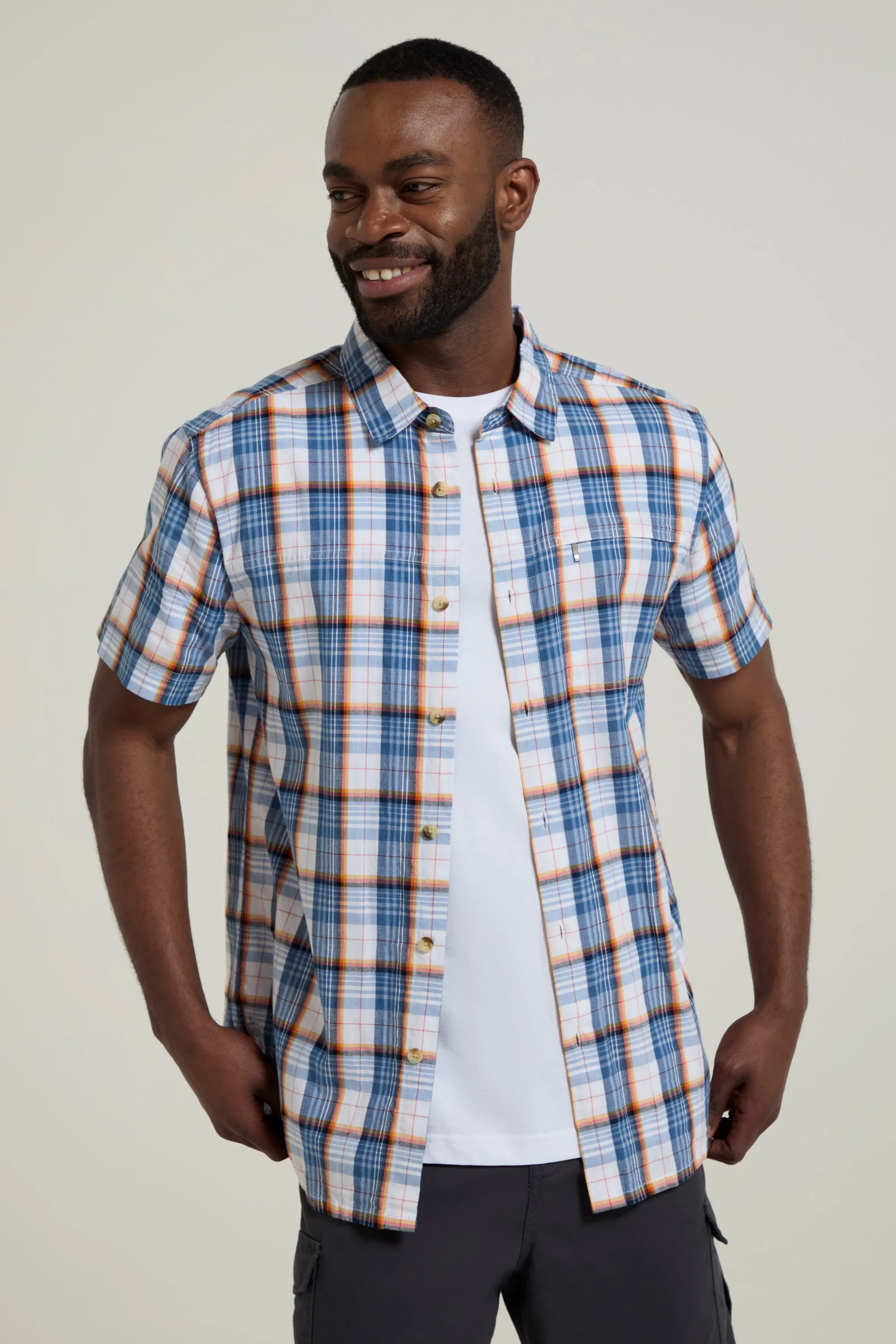 Camisa Manga Corta Holiday II Hombre