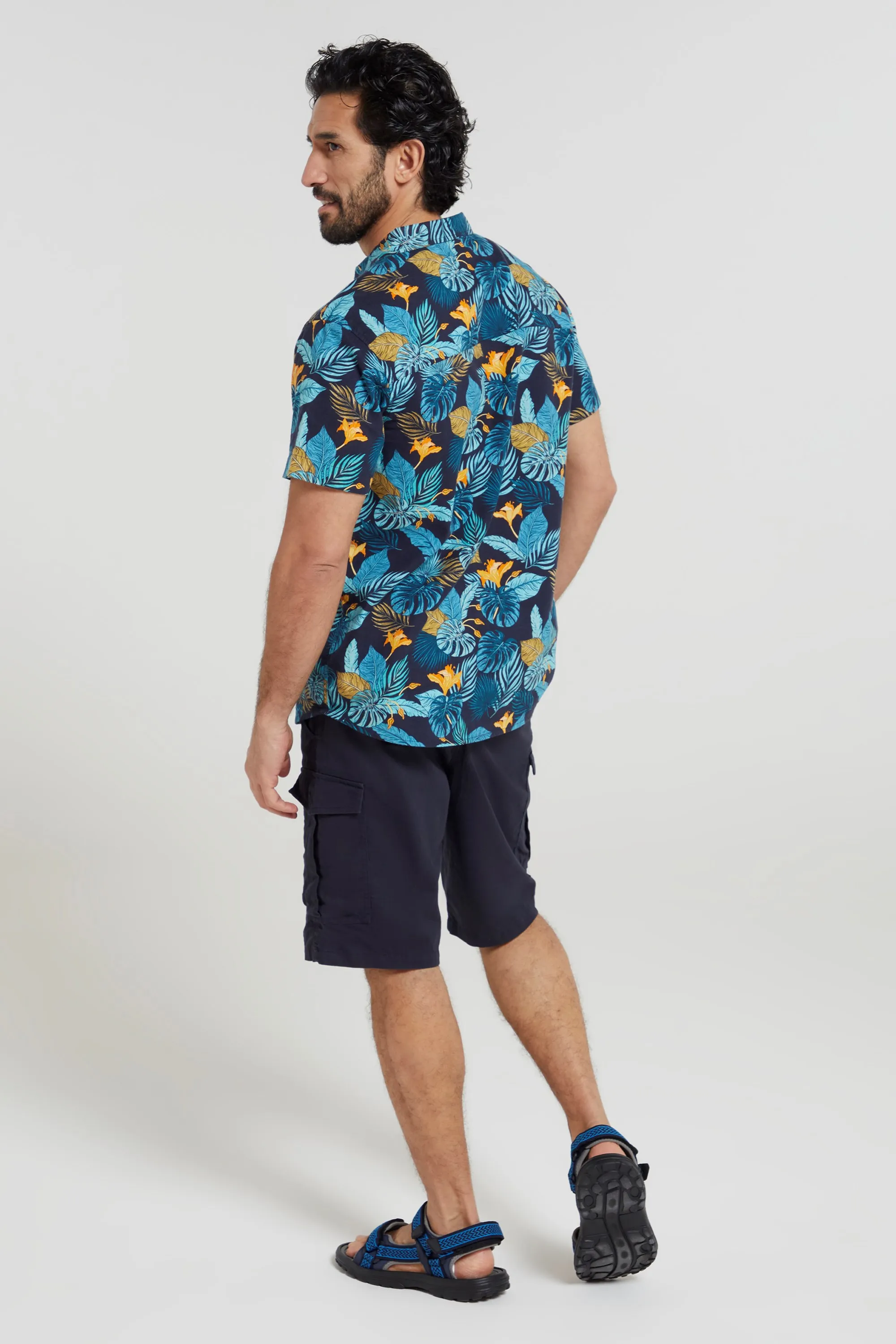 Camisa Manga Corta Hombre Tropical