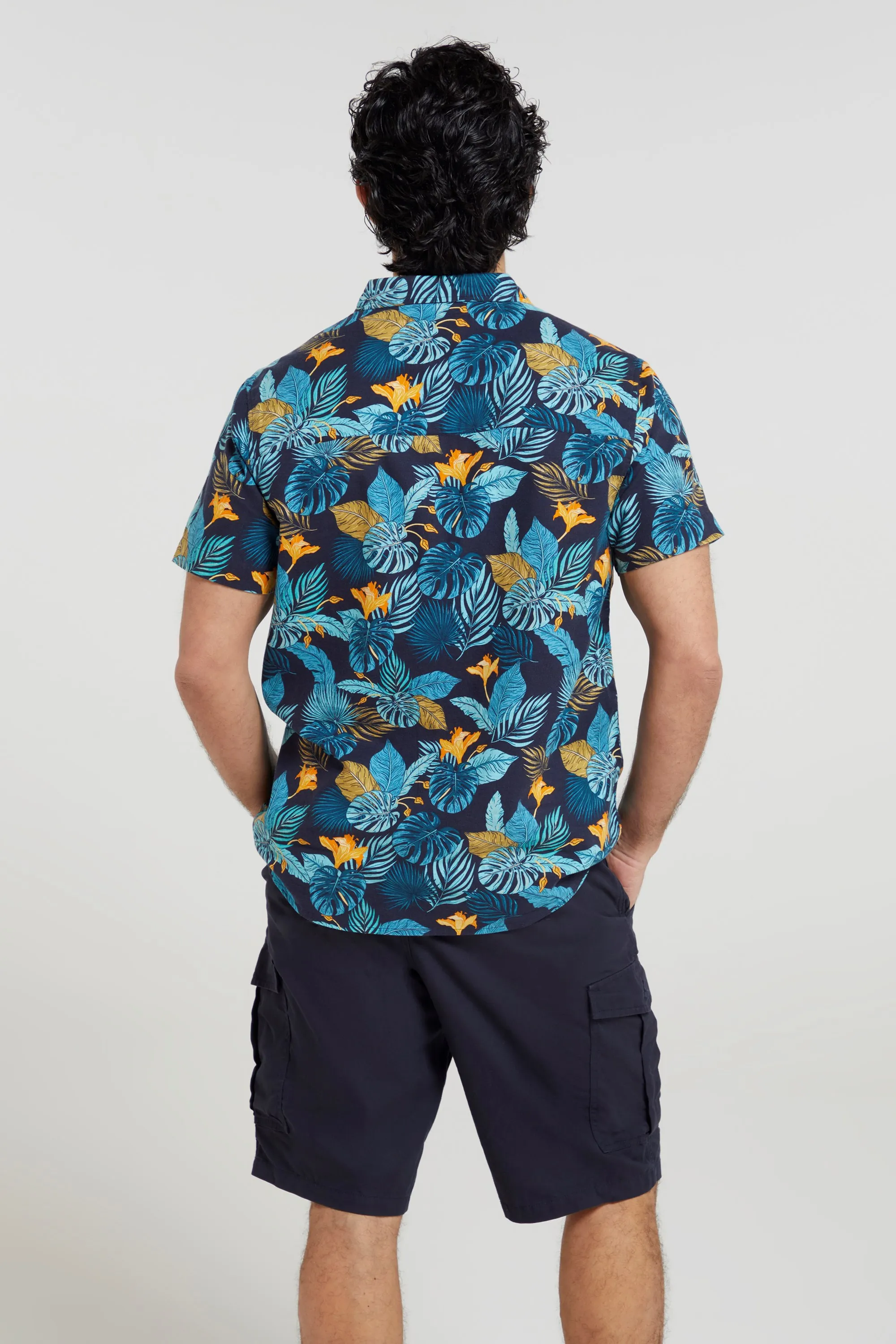 Camisa Manga Corta Hombre Tropical