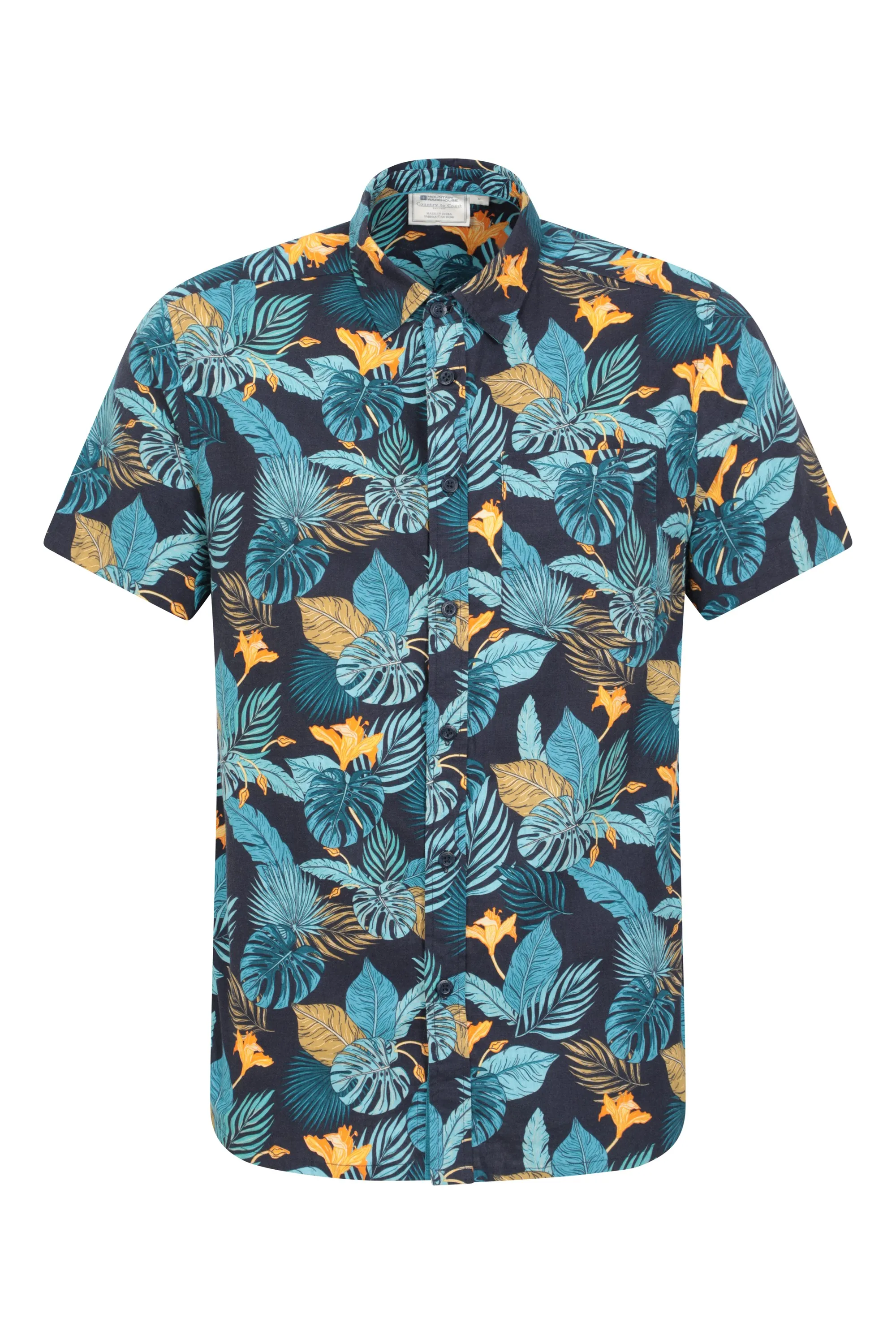 Camisa Manga Corta Hombre Tropical