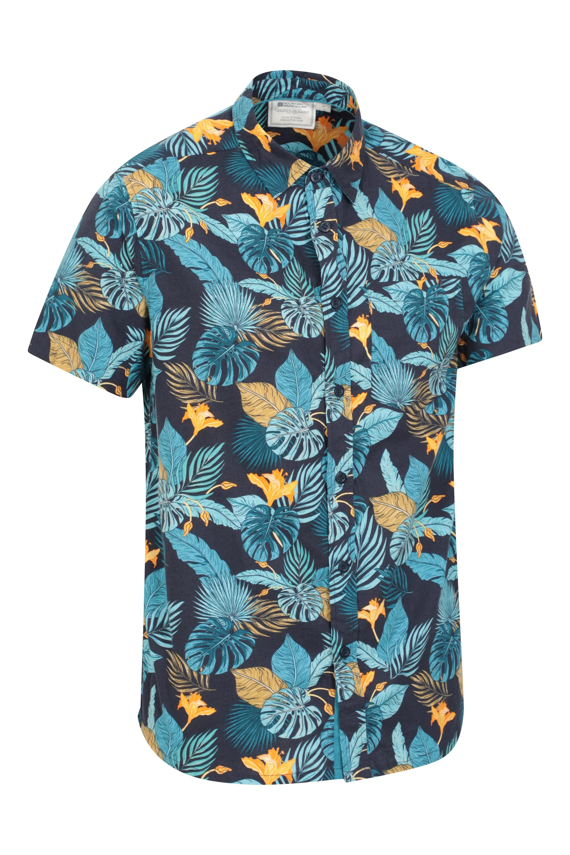 Camisa Manga Corta Hombre Tropical