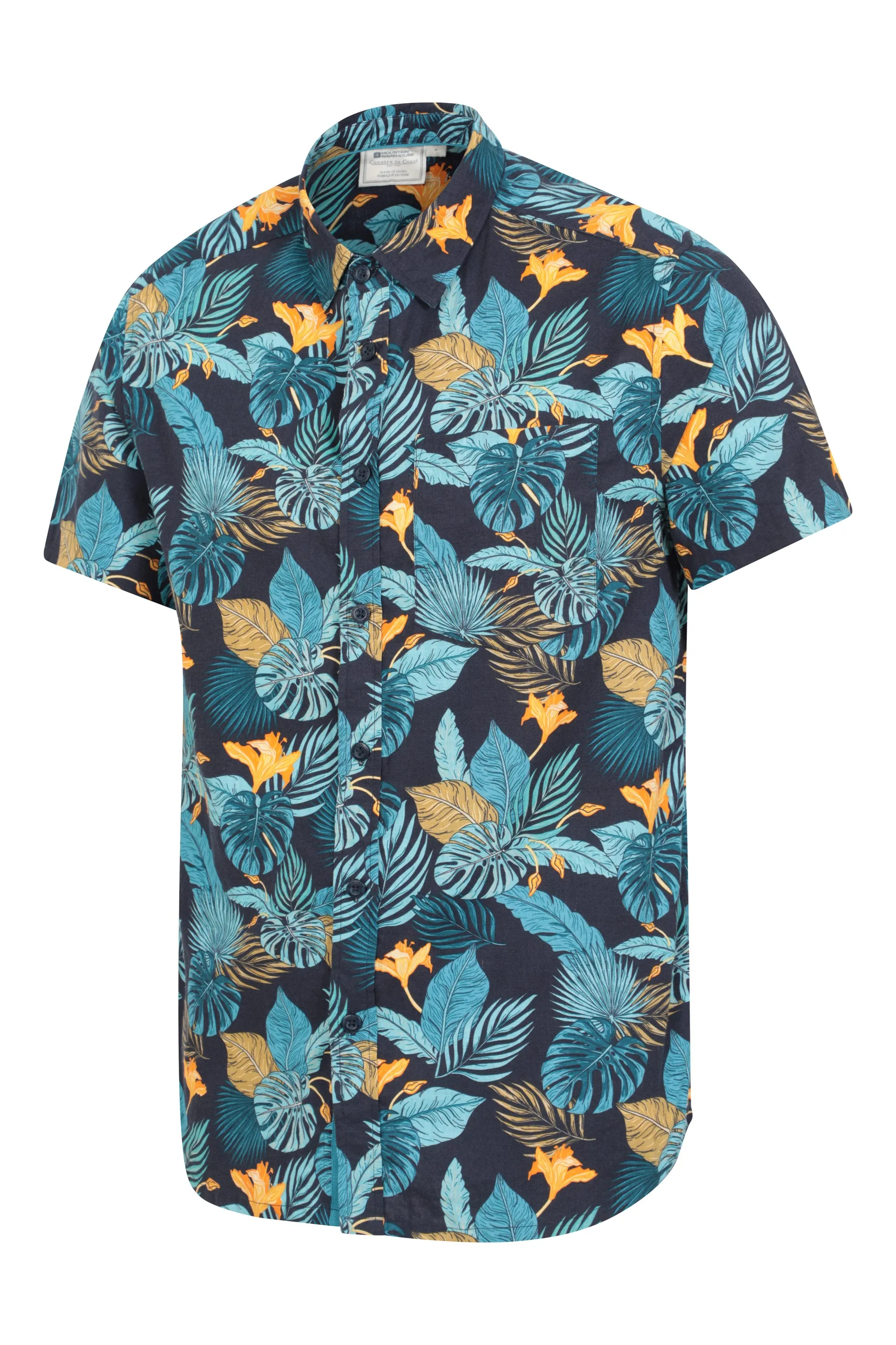 Camisa Manga Corta Hombre Tropical