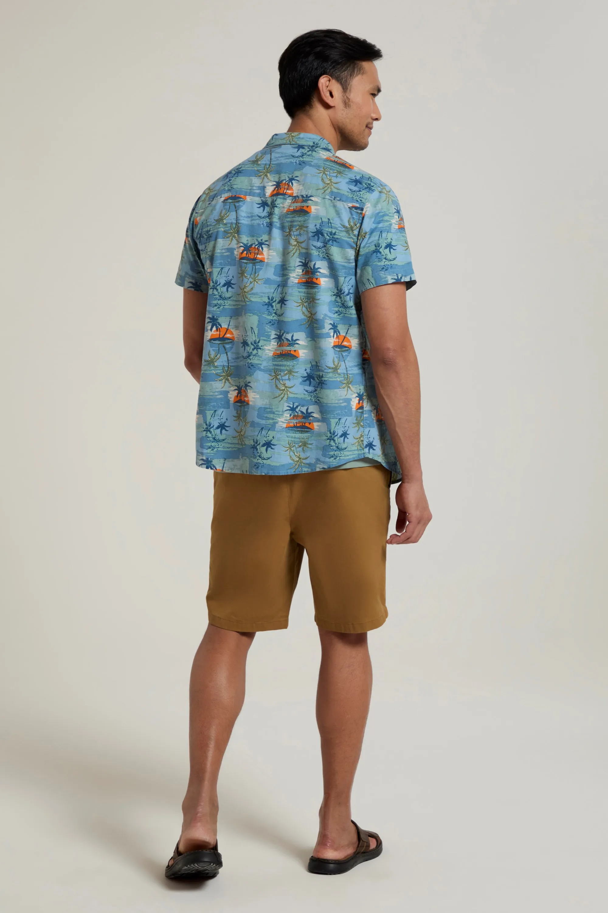 Camisa Manga Corta Hombre Tropical