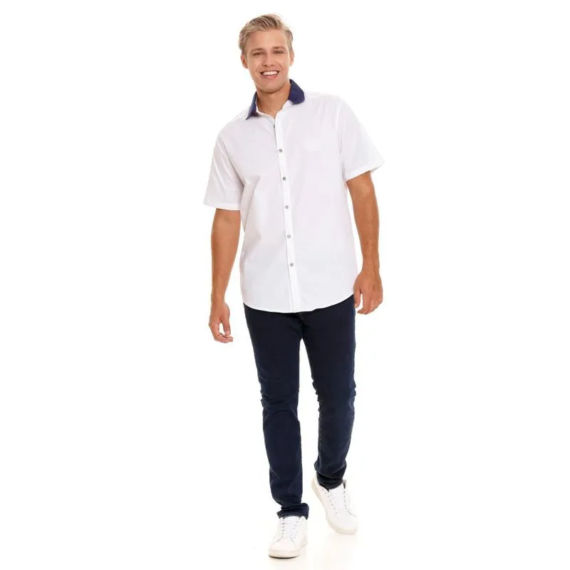 Camisa Manga Corta Para Hombre Girbaud