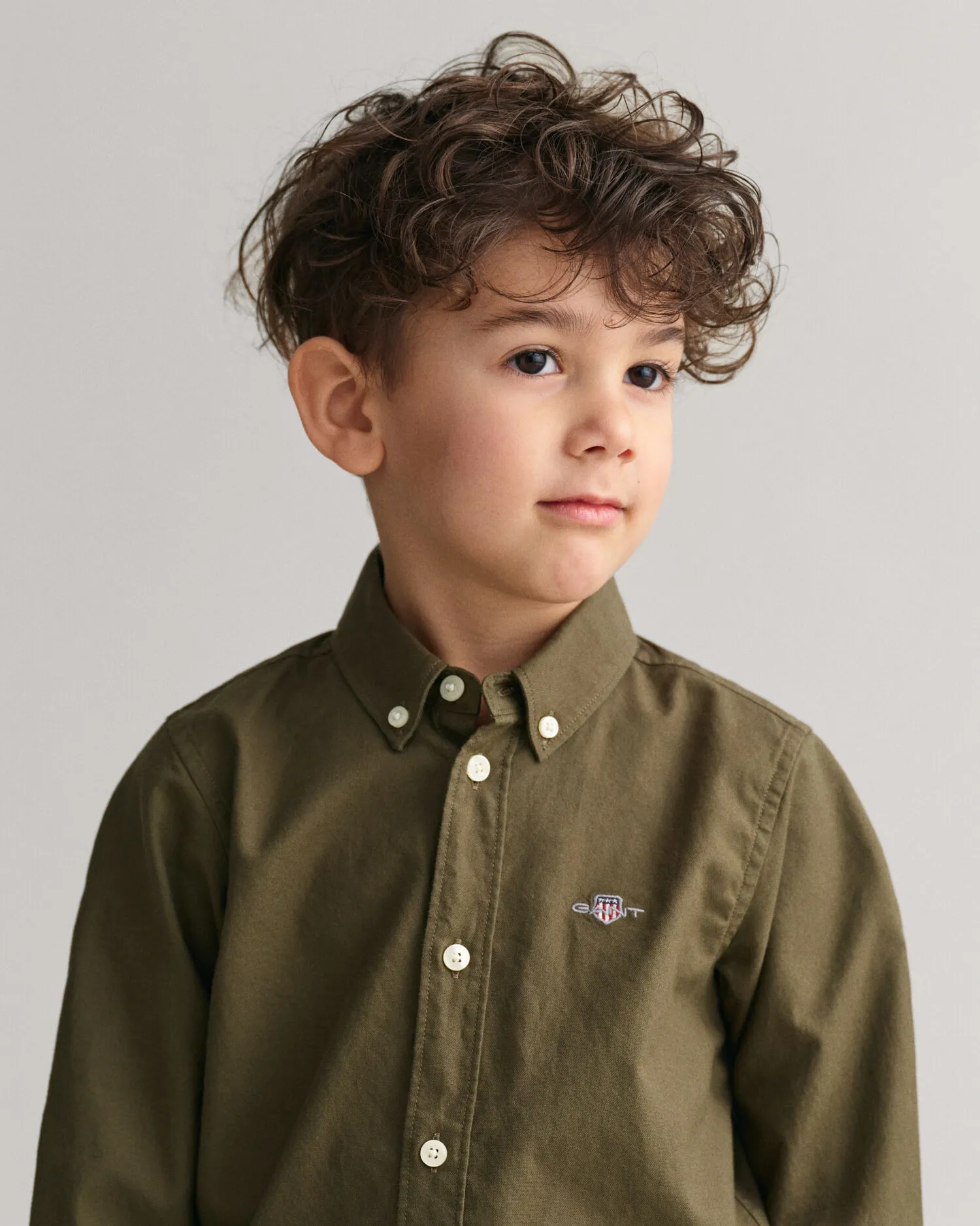 Camisa Oxford Shield Kids