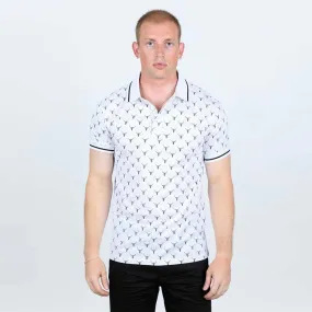 Camisa Platini Longhorn Blanca