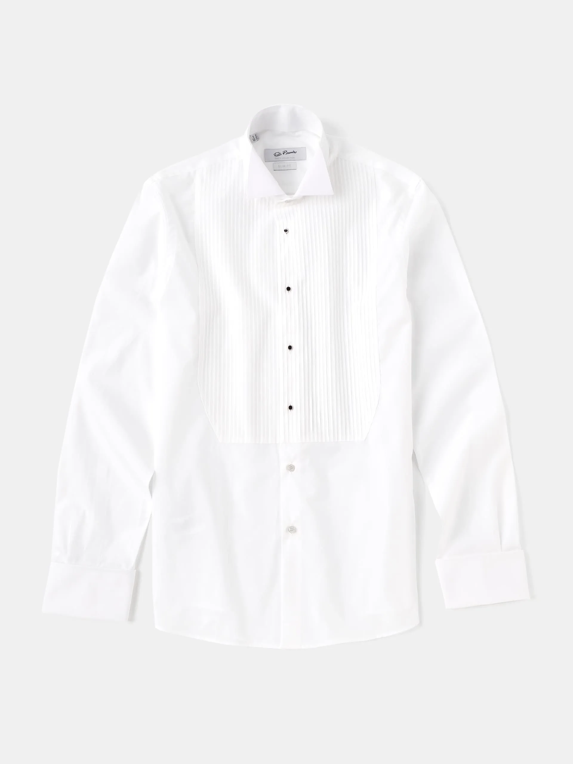 CAMISA TUXEDO PECHERIN BLANCA