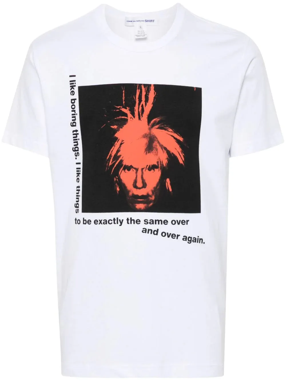 CAMISETA ANDY WARHOL BLANCA