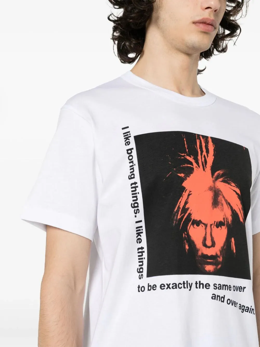 CAMISETA ANDY WARHOL BLANCA