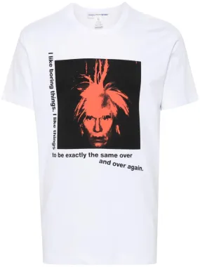 CAMISETA ANDY WARHOL BLANCA