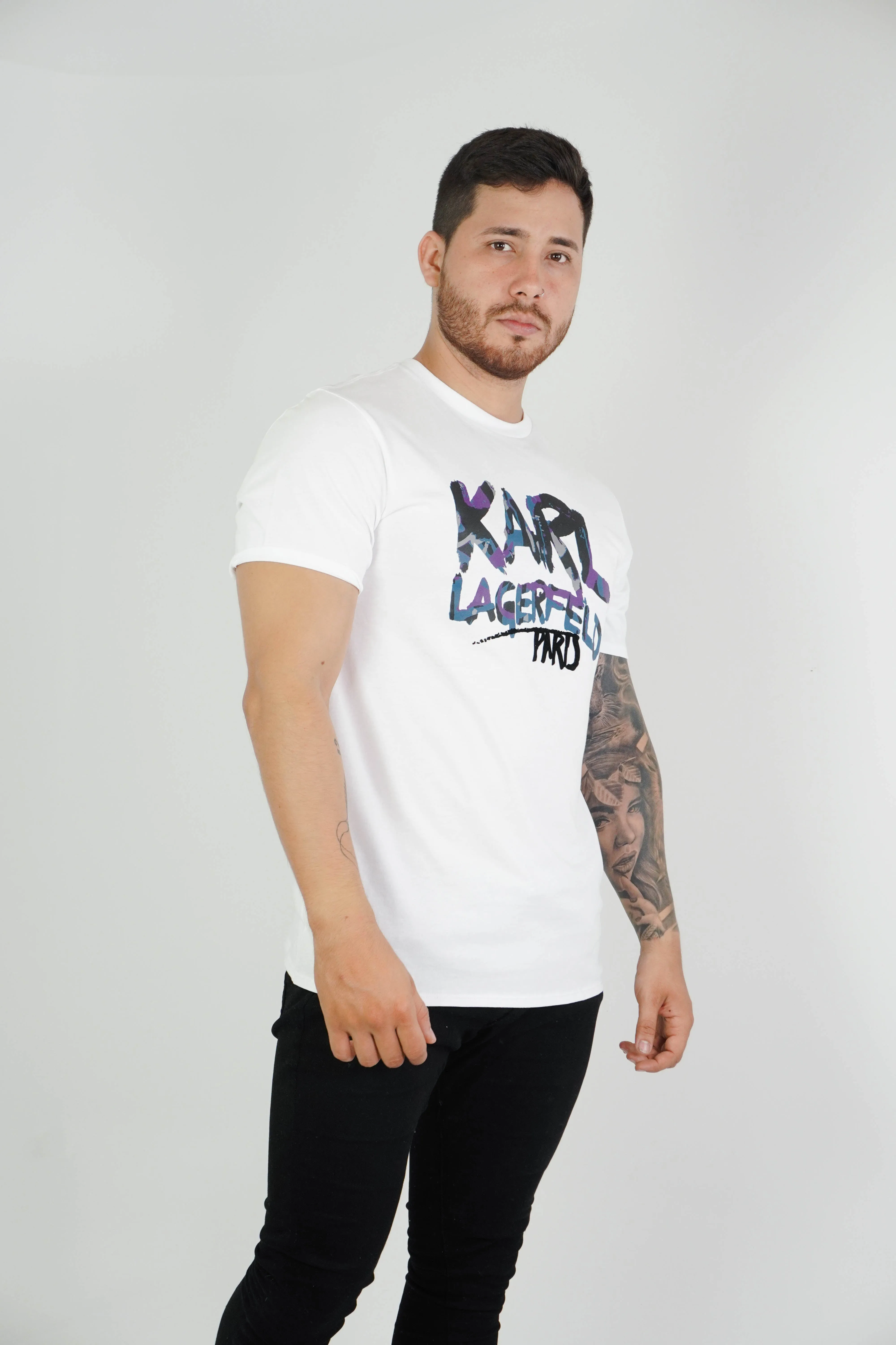 Camiseta Karl Lagerfeld White