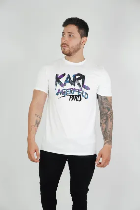 Camiseta Karl Lagerfeld White