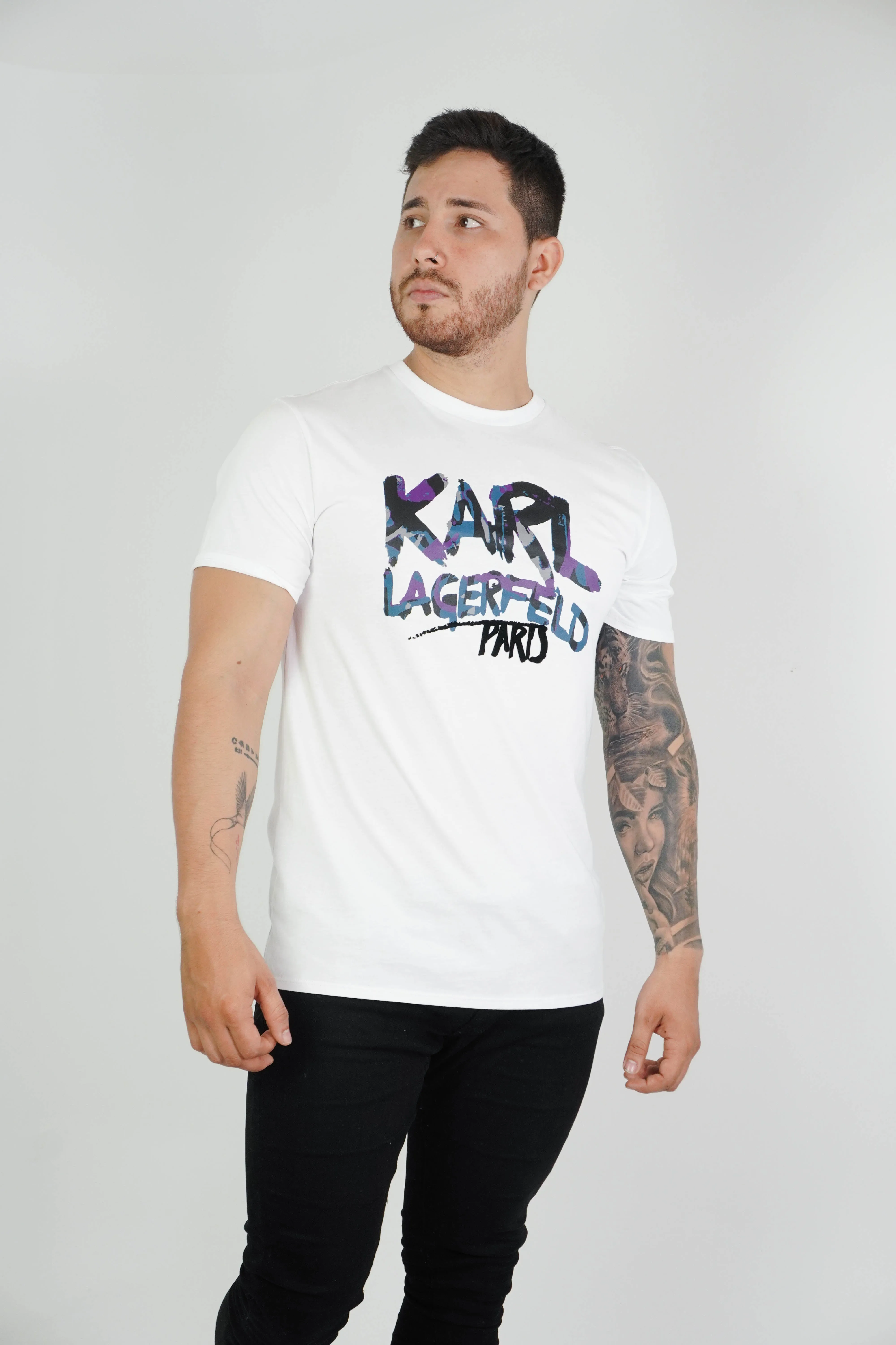 Camiseta Karl Lagerfeld White