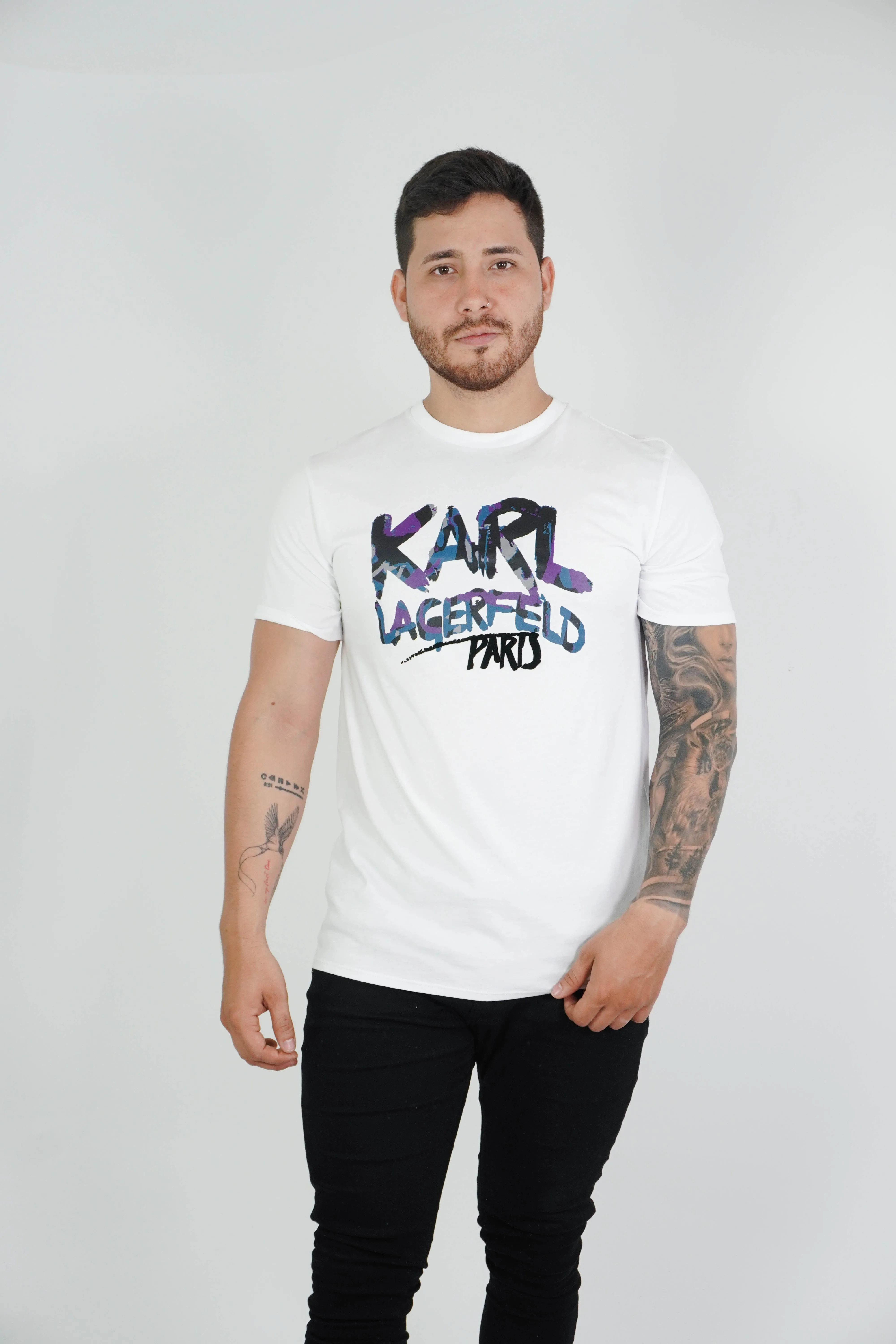 Camiseta Karl Lagerfeld White