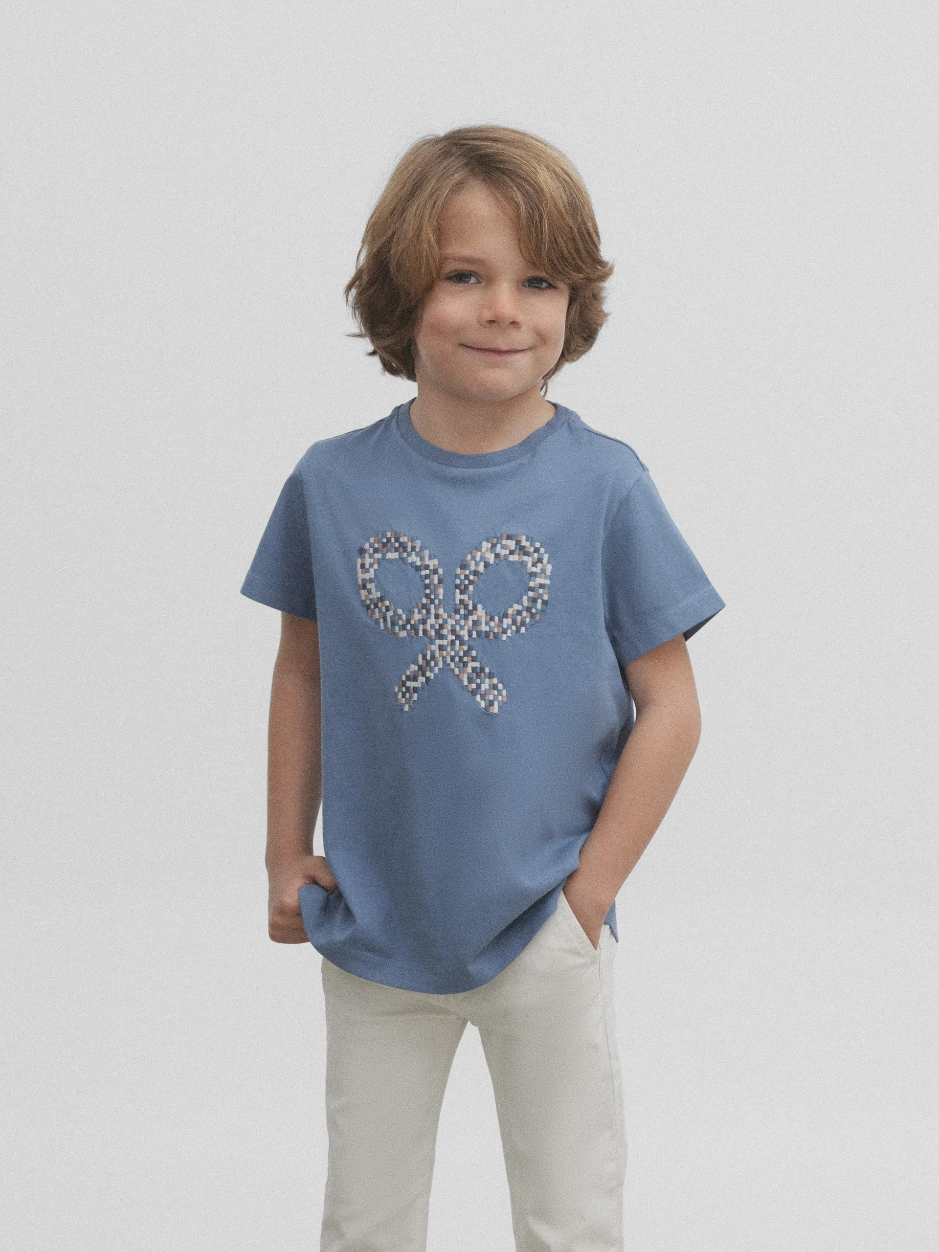 Camiseta kids maxiraqueta indigo