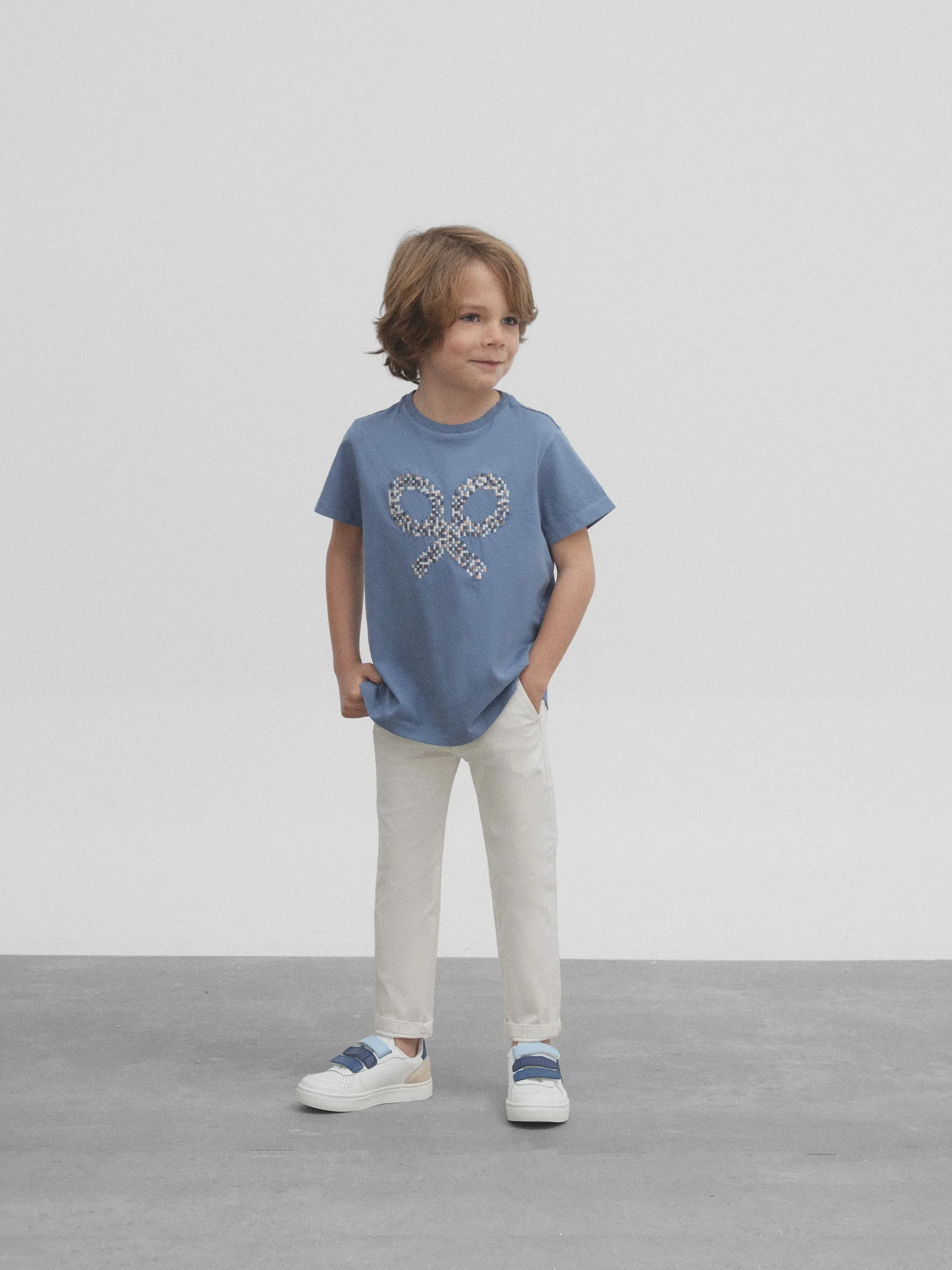 Camiseta kids maxiraqueta indigo