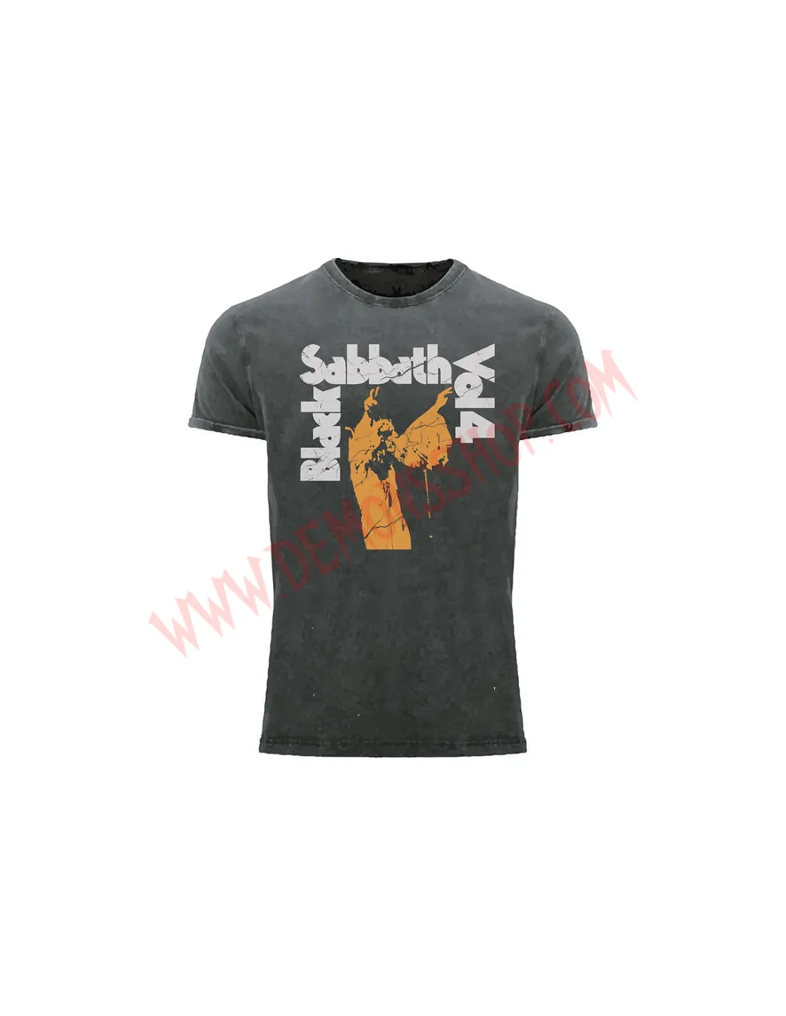 Camiseta MC Black Sabbath (lavado a la piedra)