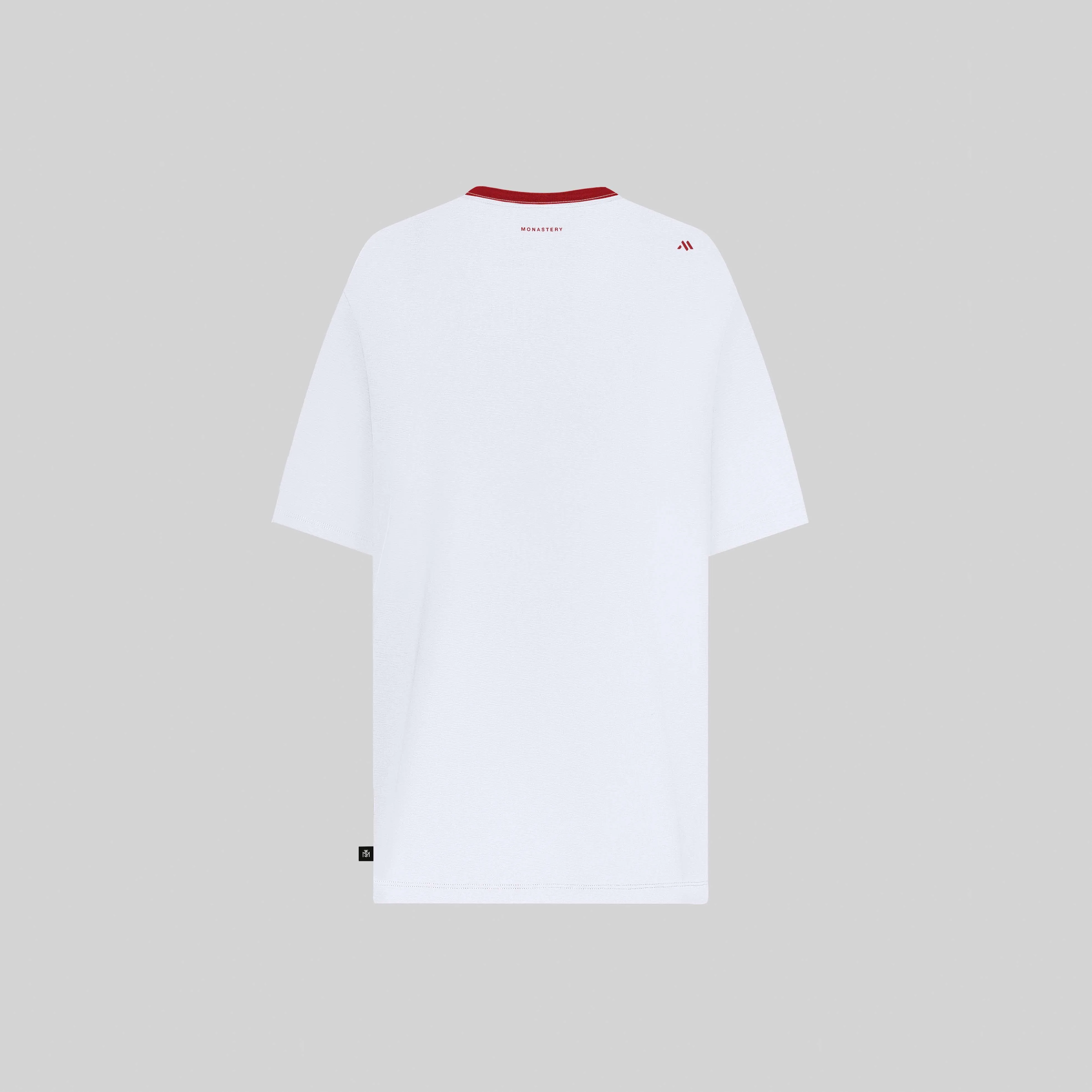 Camiseta Oversize Hombre Raiden White