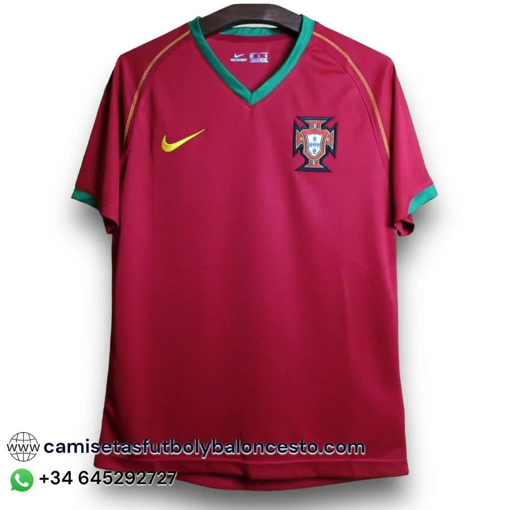 Camiseta Portugal 2006 Local