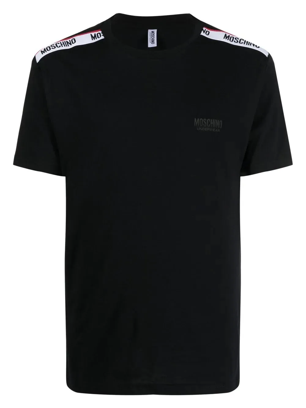 CAMISETA TAPE HOMBROS NEGRA